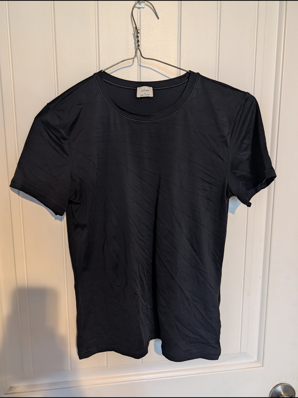 Wilfred Black Short Sleeve Crew Neck Tee